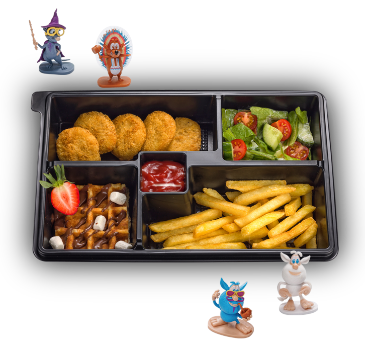 

Бенто с наггетсами